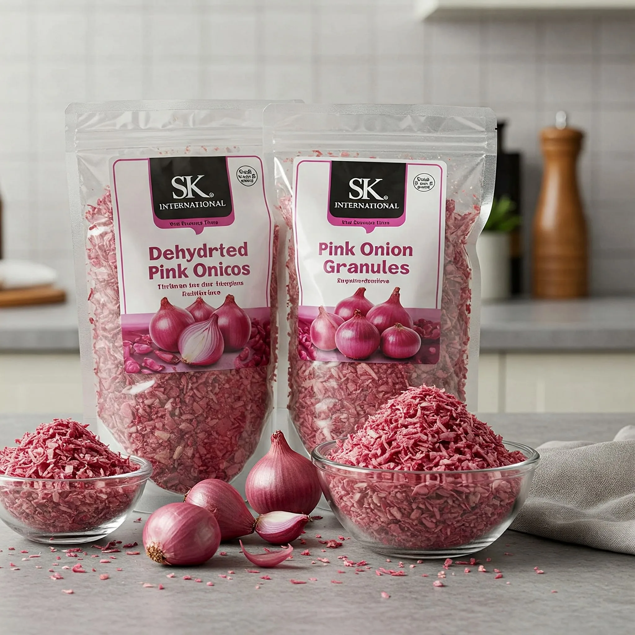 Dehydrated Pink Onion Products